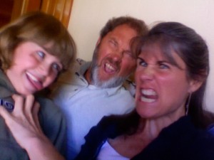 Sometimes, kids find it fun to get their parents acting crazy.